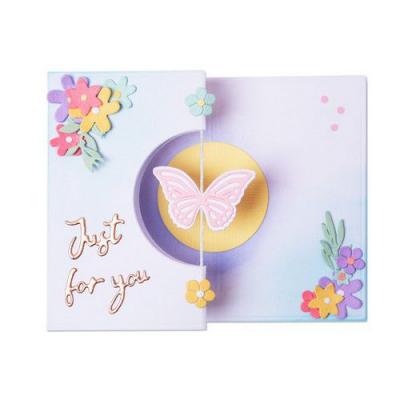 Sizzix Thinlits Die Set - Butterfly Spinner Card